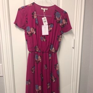Wayf midi floral dress!